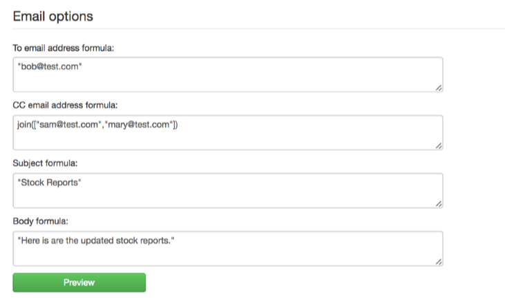 finale inventory predefined fields