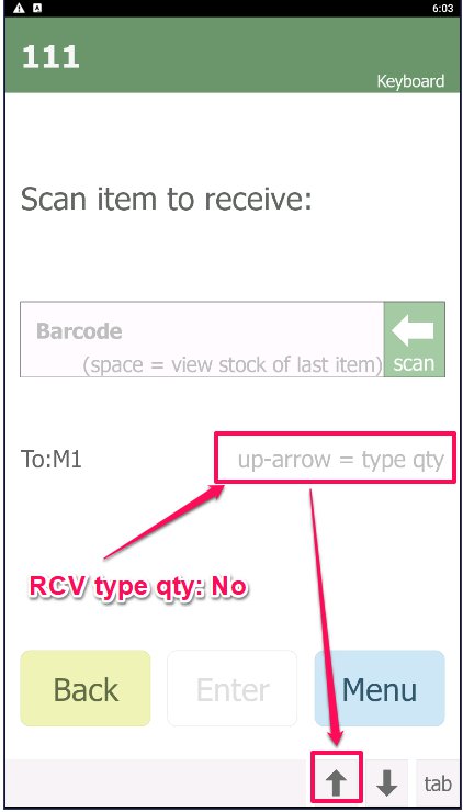 finale inventory setting up bar code scanner