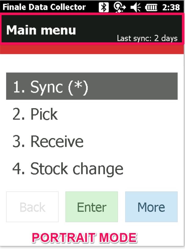 finale inventory setting up bar code scanner