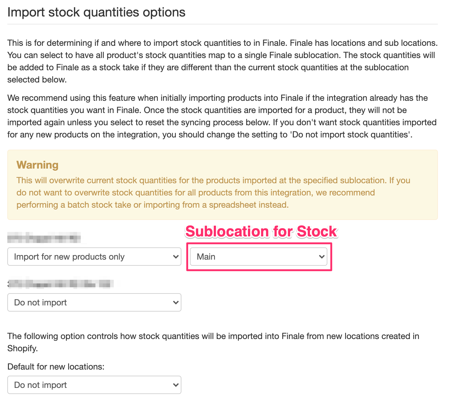 finale inventory integrations